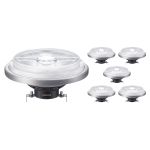 Multipack 6x Philips MASTER LED Spot G53 AR111 14.8W 875lm 45D - 930 Warmweiß | Höchste Farbwiedergabe - Dimmbar - Ersatz für 75W