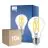 Multipack 10x Philips Master LED E27 Birne Fadenlampe Klar 7.2W 1055lm - 922-927 Dim To Warm | Höchste Farbwiedergabe - Dimmbar - Ersatz Für 75W