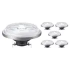 Multipack 6x Philips MASTER LED Spot G53 AR111 10.8W 600lm 24D - 927 Extra Warmweiß | Höchste Farbwiedergabe - Dimmbar - Ersatz für 50W