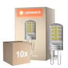 Multipack 10x Ledvance Performance LED Capsule Klar G9 4W 470lm - 827 Extra Warmweiß | Dimmbar - Ersatz Für 40W