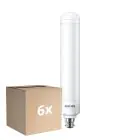 Multipack 6x Philips TrueForce LED SOX Öffentlich B22 18W 2500lm - 840 Kaltweiß | Ersatz Für 26W