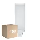 Multipack 10x Ledvance Dulux-TE LED 10W 1100lm - 840 Kaltweiß | 4-Pins - Ersatz Für 26W
