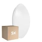 Multipack 5x Ledvance Surface rund 350 18W 830 1440lm Weiß IP44 | inkl. Sensor - Warmweiß - Ersatz für 2x18W