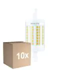 Multipack 10x Philips LED Linear R7s CorePro 78mm 11.5W 1521lm - 830 Warmweiß |Ersatz Für 100W
