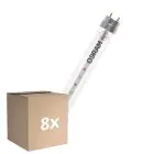 Multipack 8x Osram LED Röhre T8 Fluora (EM/Mains) Standard Output 18.3W 1450lm - 825 Extra Warmweiß | 150cm - Ersatz Für 58W