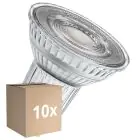 Multipack 10x Ledvance LED Reflektor GU10 PAR16 2.4W 230lm 36d - 940 Kaltweiß| Dimmbar - Ersatz Für 35W