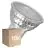 Multipack 10x Ledvance LED Réflecteur GU10 PAR16 6.1W 575lm 36d - 827 Blanc Très Chaud | Équivalent 80W