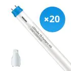 Multipack 20x Philips Tube LED T8 CorePro (EM/Direct 230V) High Output 24W 2700lm - 840 Blanc Froid | 150cm - Équivalent 58W