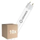 Multipack 10x Ledvance Tube LED T8 Superior (EM/Direct 230V) Ultra Output 14W 2600lm - 850 Blanc Froid | 120cm - Équivalent 36W